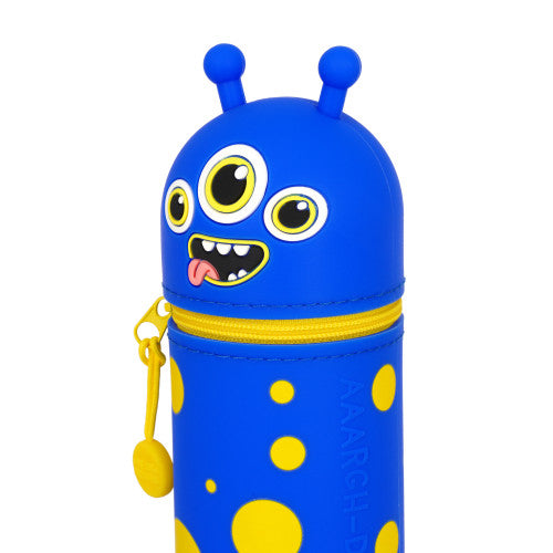 Monster 2-In-1 Silicone Pencil Case