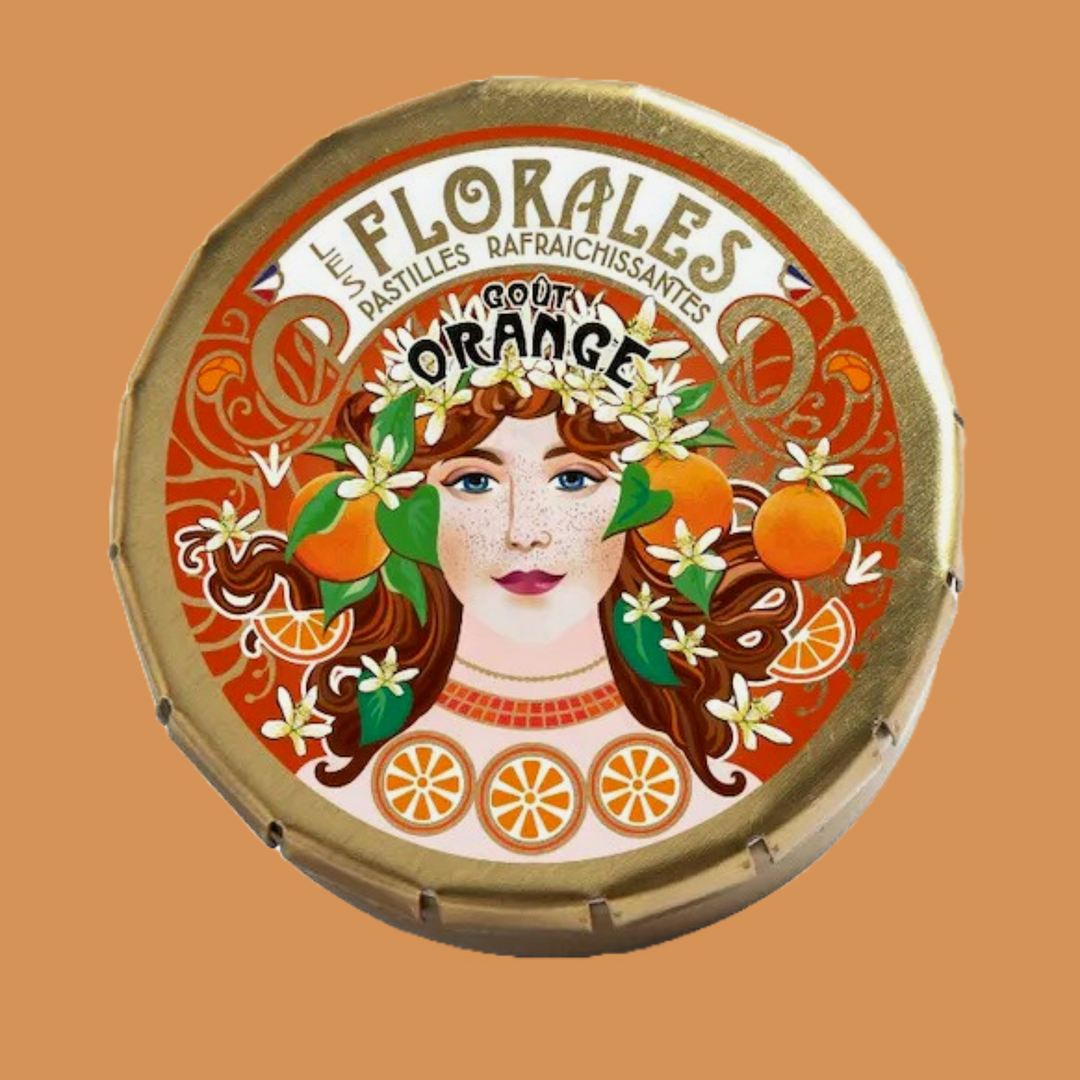 Les Florales Pastilles Tin - Orange