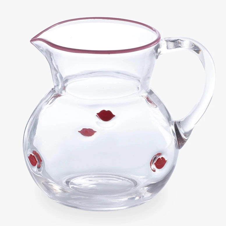 Lips Glass Jug