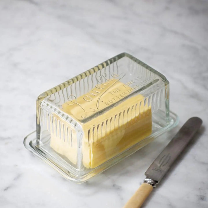 Louella Glass Butter Dish