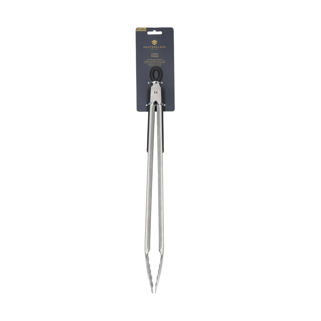 Deluxe Stainless Steel 40cm Food Tongs