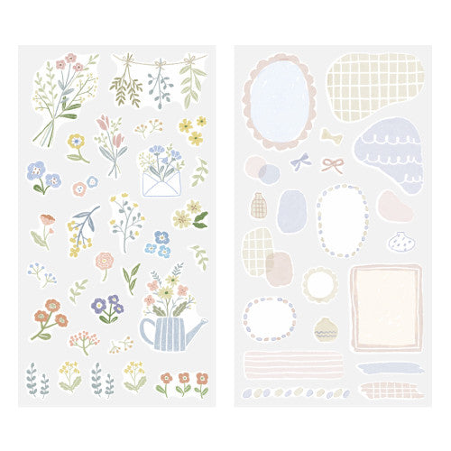 Midori Flower Stickers