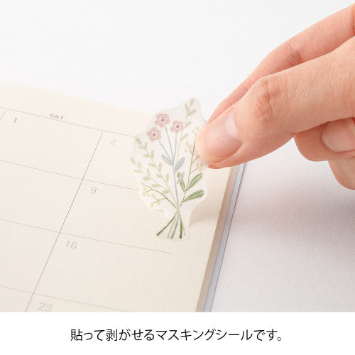 Midori Flower Stickers