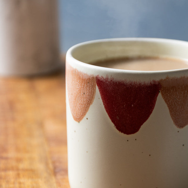 Pink Scallop Mug