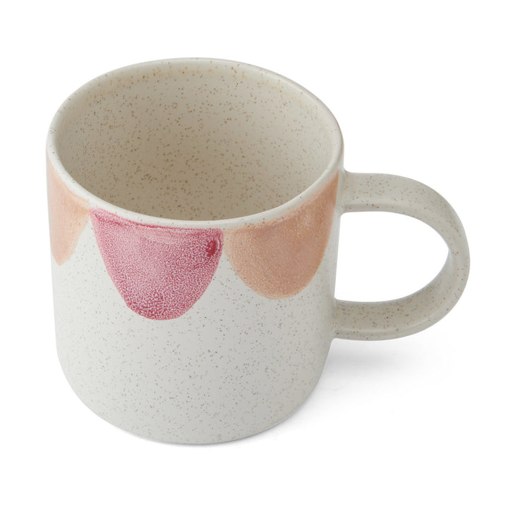 Pink Scallop Mug