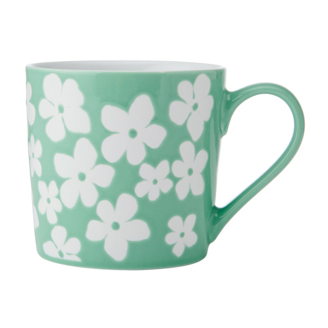 Blue Flower Mug