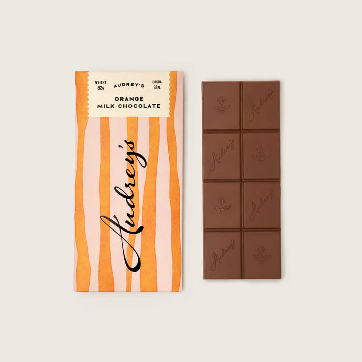 Audrey's Milk 38% Orange Bar