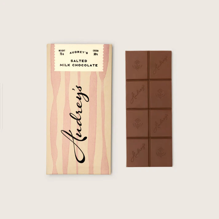 Audrey's Milk 38% Sea Salt Bar