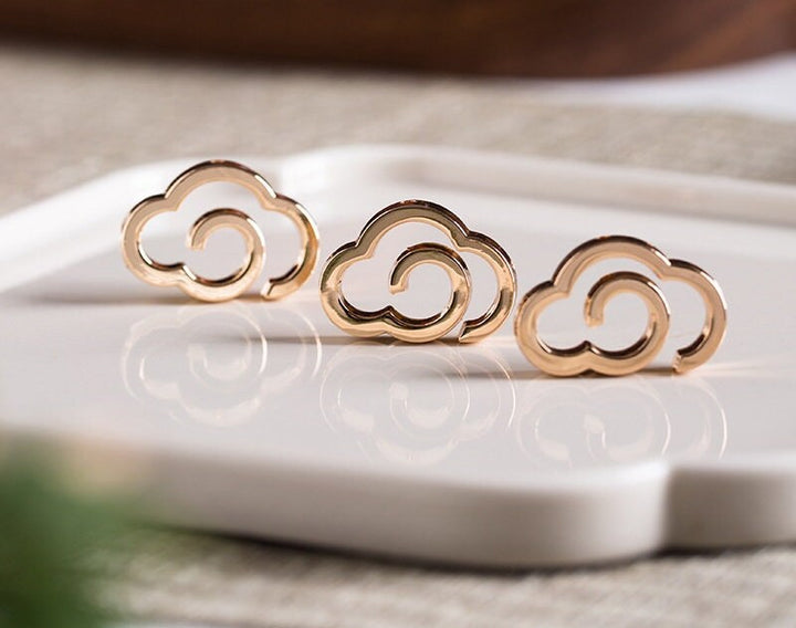 Golden Cloud Incense Holder