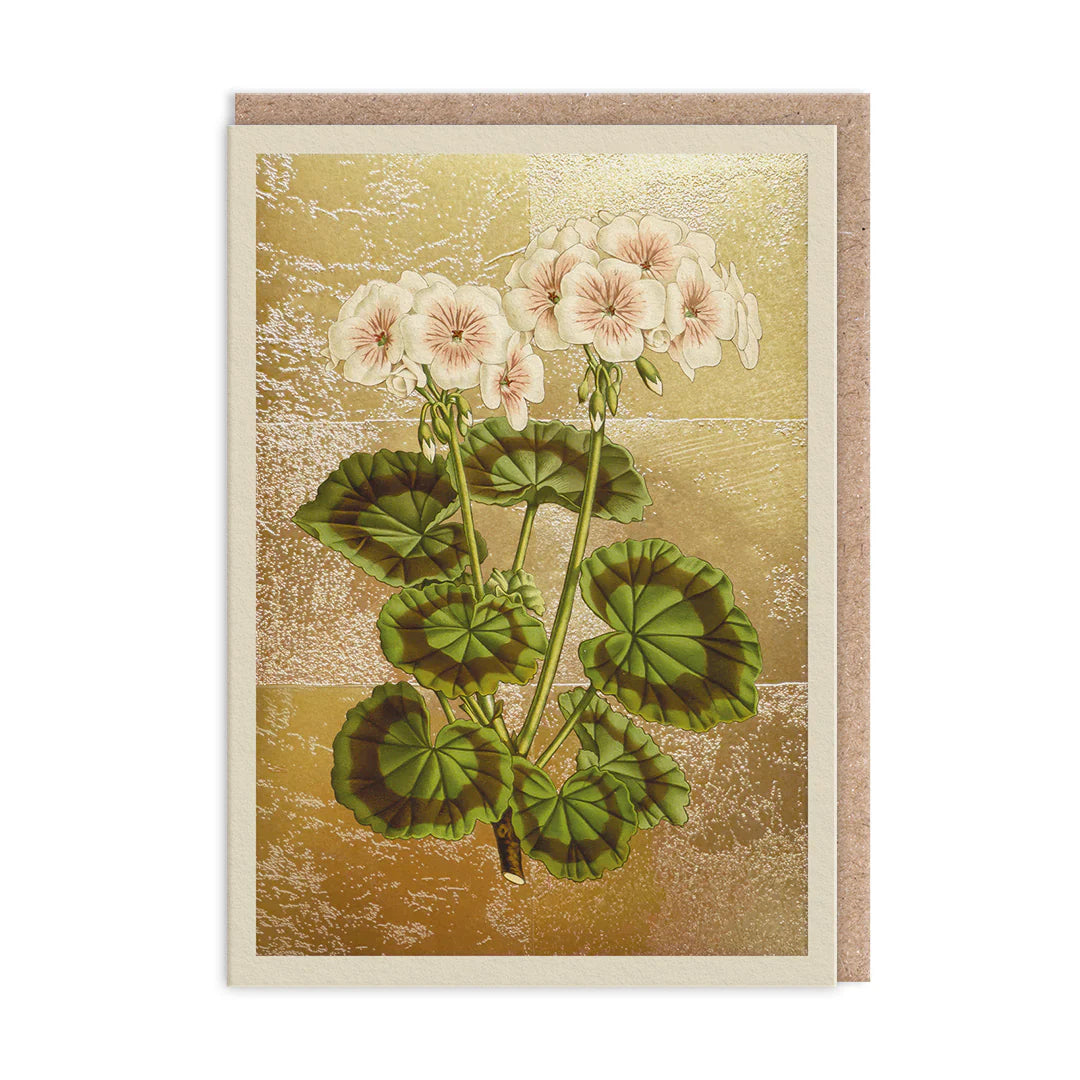 Geranium Card
