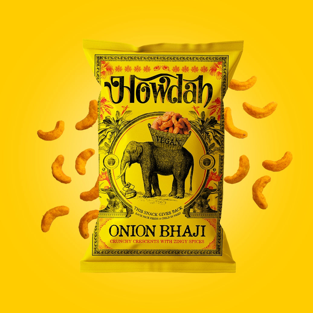 Onion Bhaji Crunchy Crescents