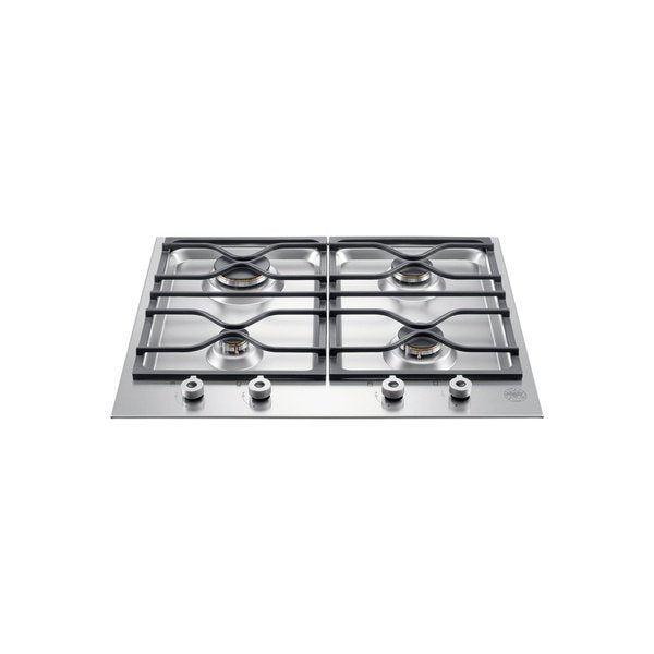 Bertazzoni PM6040X Professional Series 60cm 2-Segment 4-Burner Gas Hob