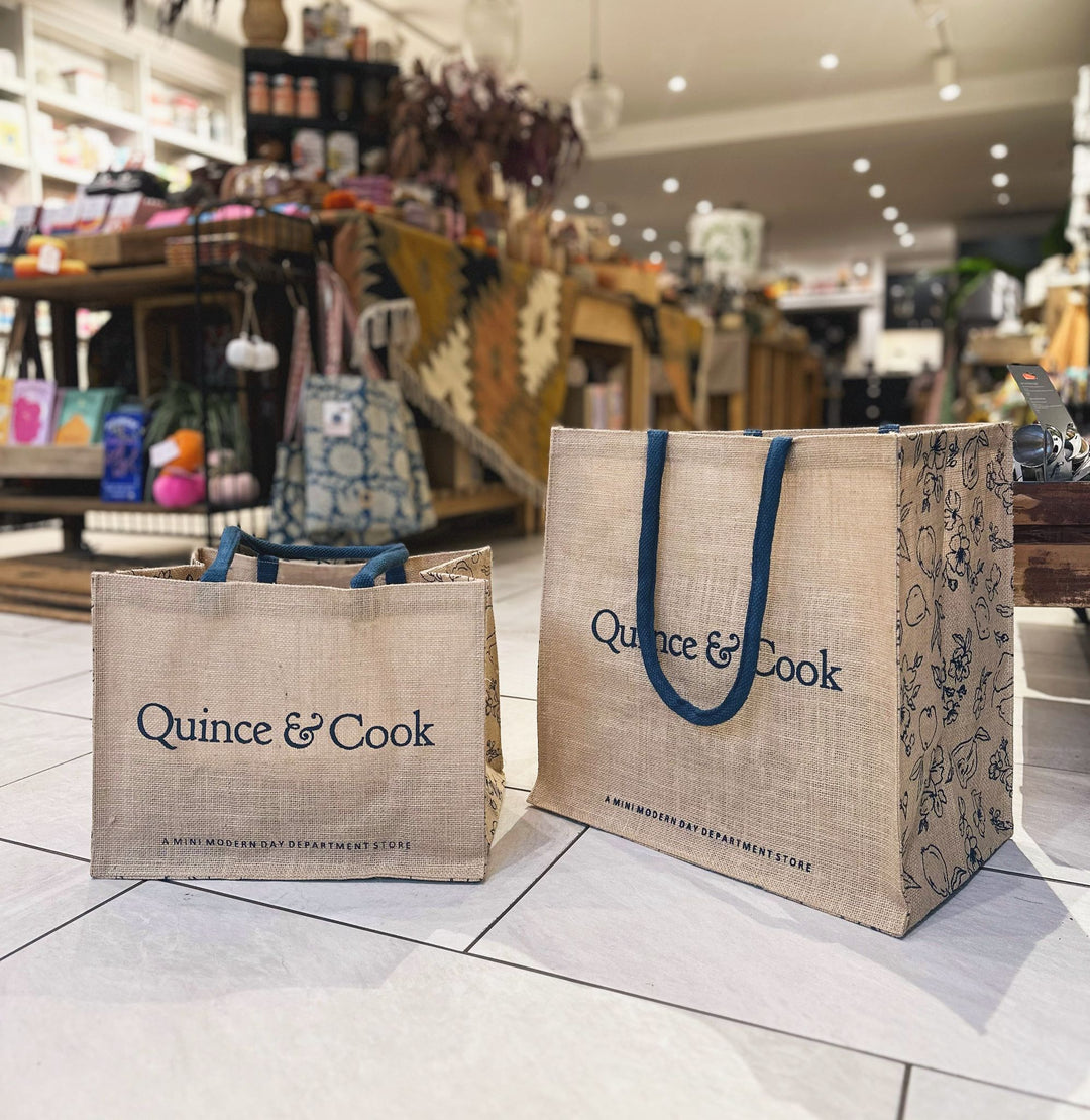 Q&C Jute Shopper Bag