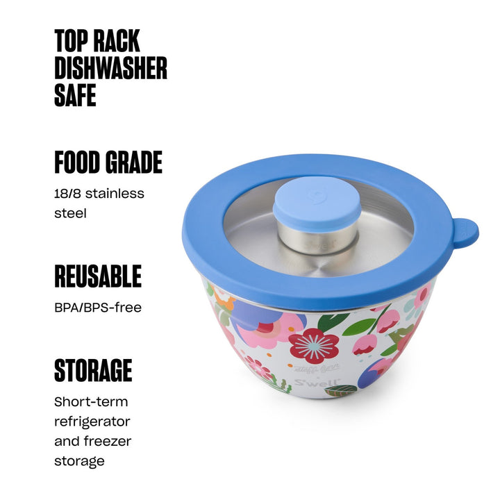Lidded Salad Bowl & Dressing Pot Set