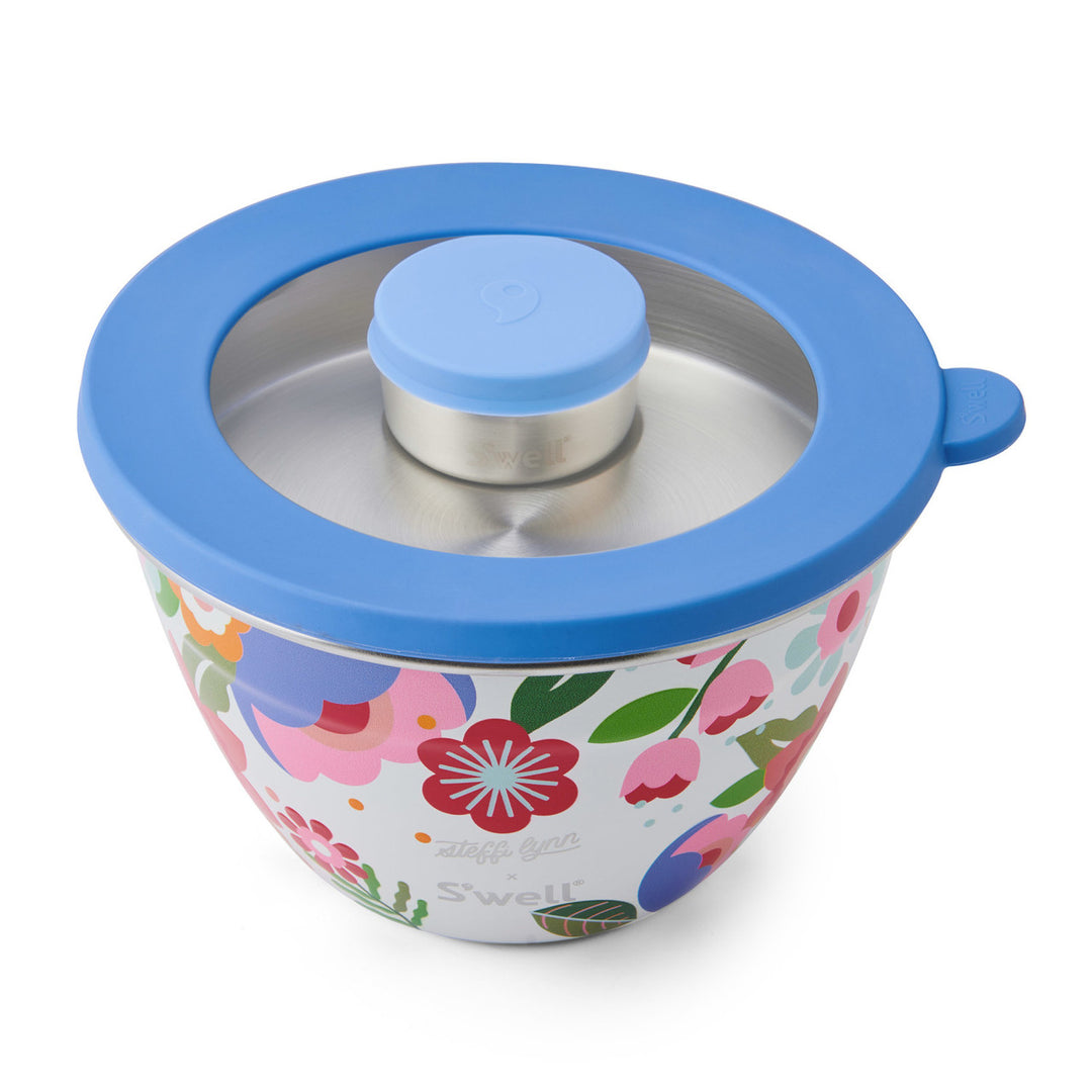 Lidded Salad Bowl & Dressing Pot Set
