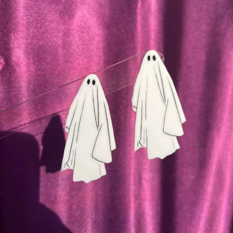 Sheet Ghosts Beetlejuice Earrings