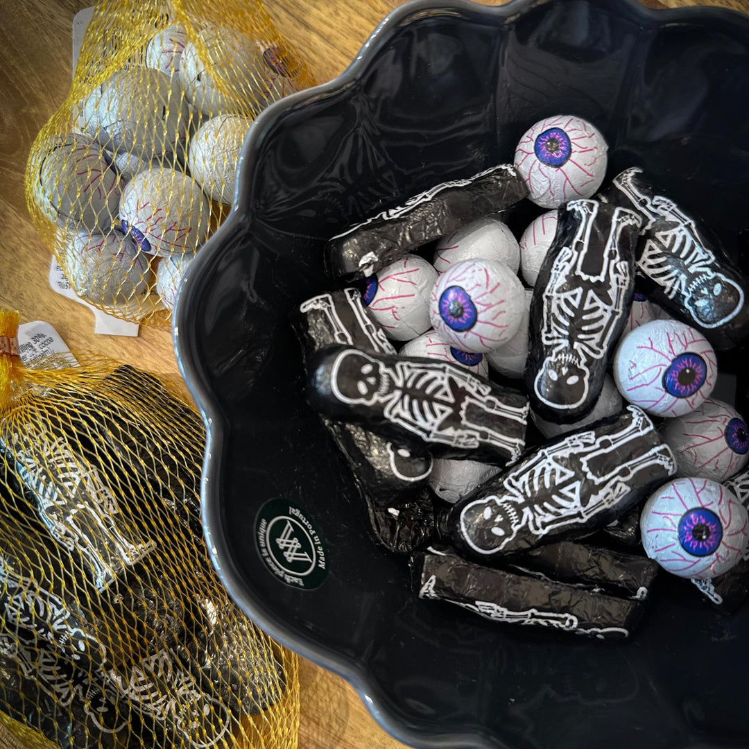 Milk Chocolate Skeletons & Eyeballs