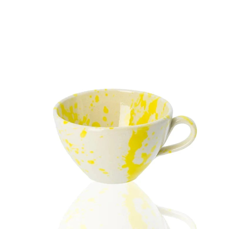 Splash Coffee Cup in Sunshine Yellow