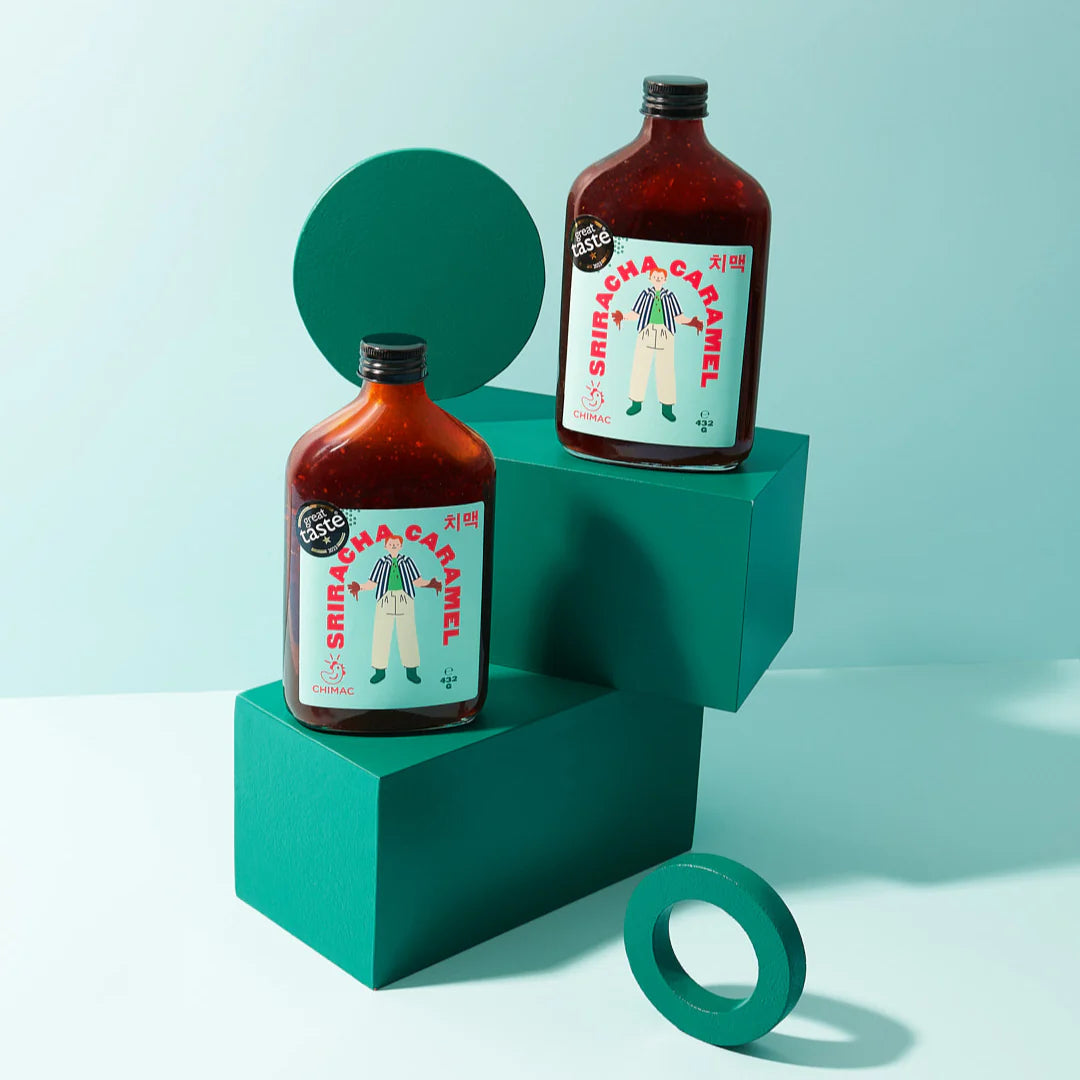 Chimac Sauce: Sriracha Caramel Sauce