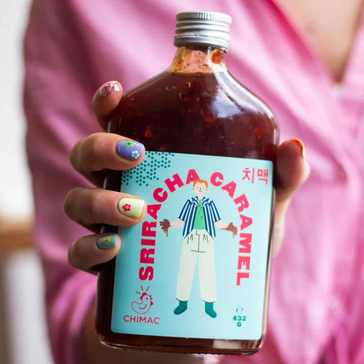 Chimac Sauce: Sriracha Caramel Sauce