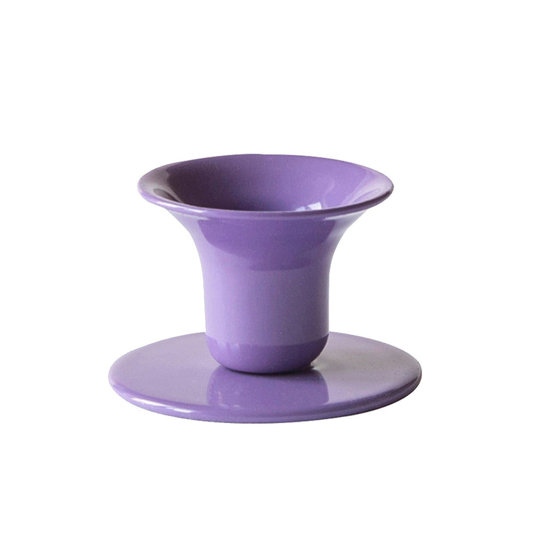 Enamel Bell Candle Holder