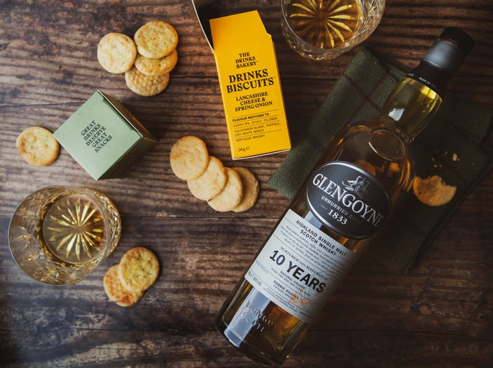 Lancashire Cheese & Spring Onion Drinks Biscuit