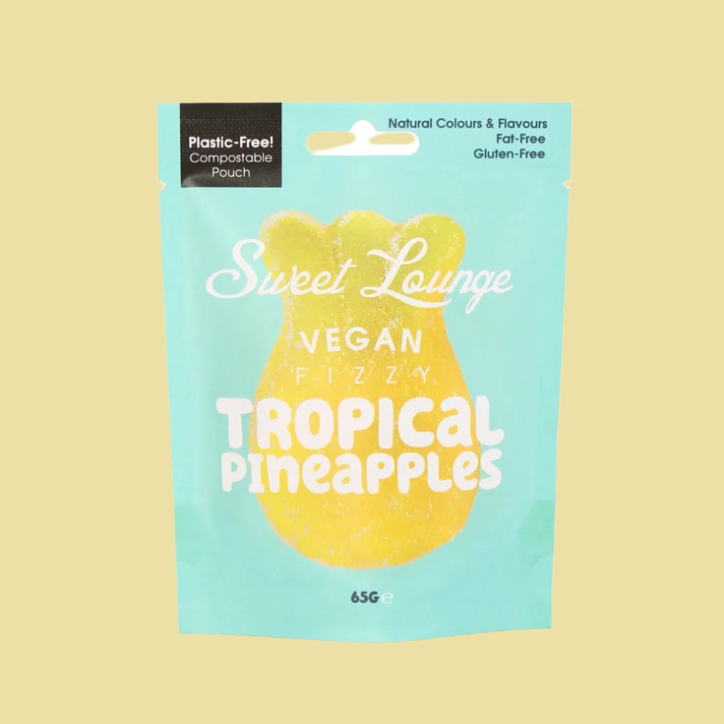 Vegan Fizzy Tropical Pineapples
