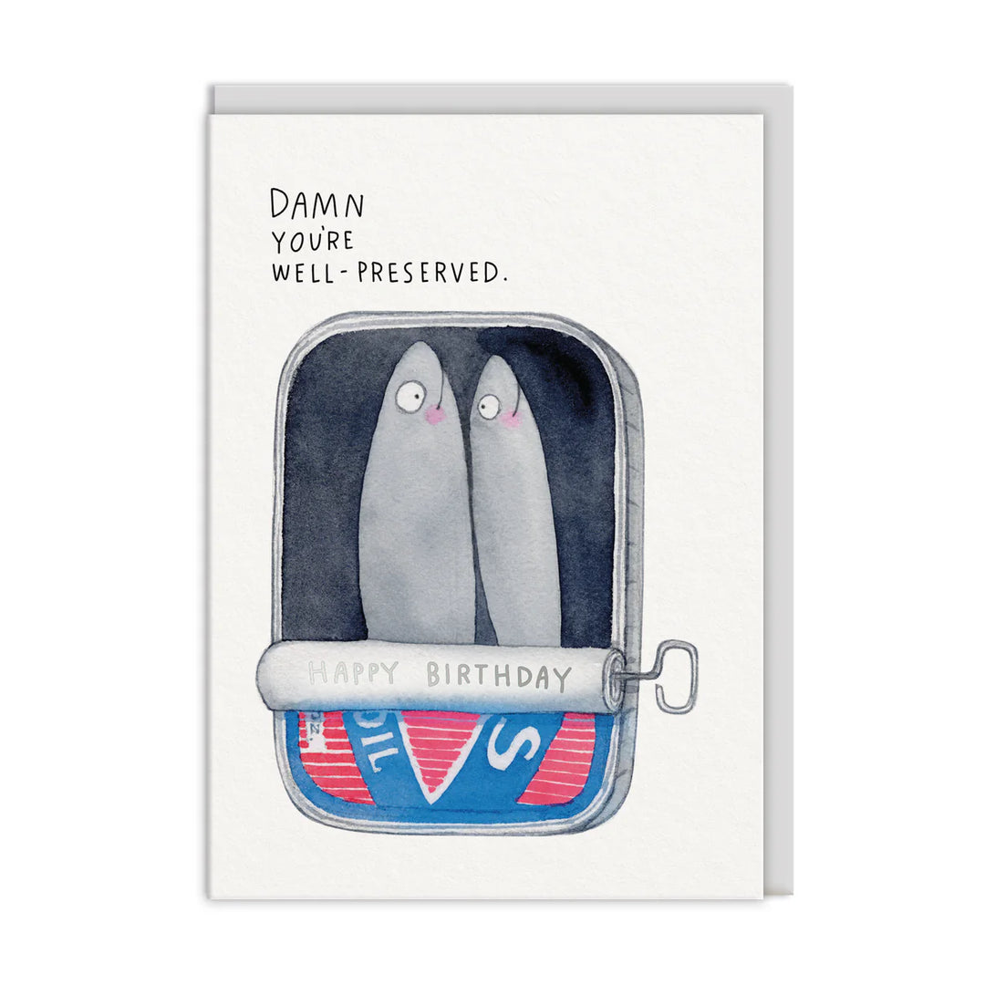 Well Preserved Greeting Card
