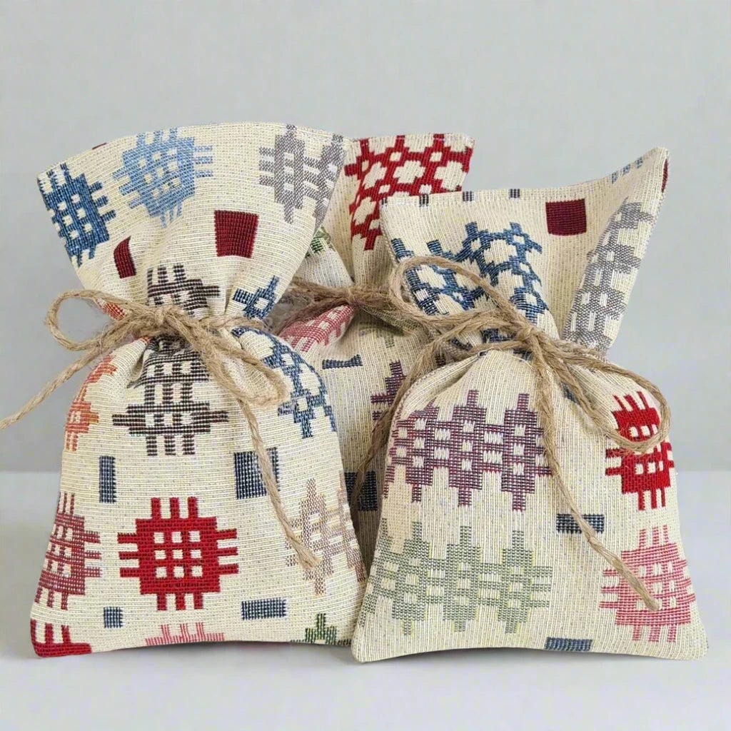 Welsh Blanket Tapestry Lavender Bag