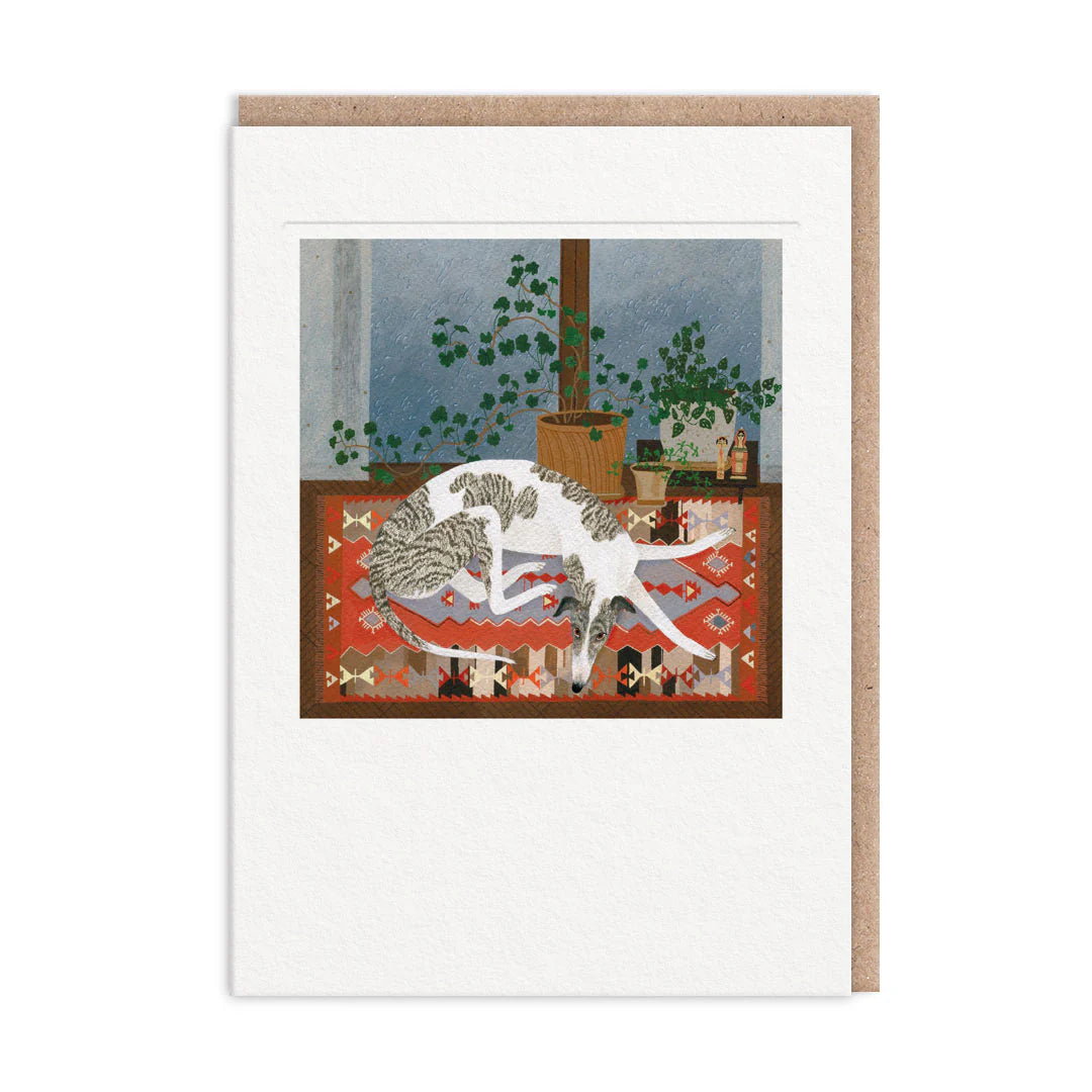 Rainy Greyhound Card