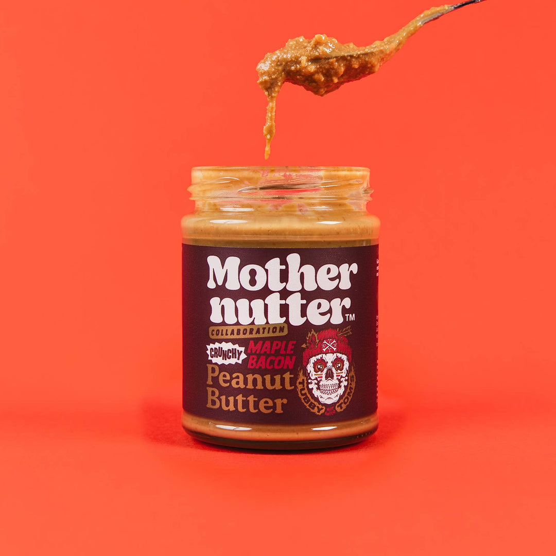 Crunchy Maple Bacon Peanut Butter