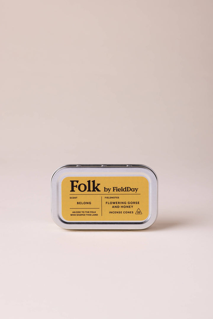 Belong Folk Tin of Incense Cones
