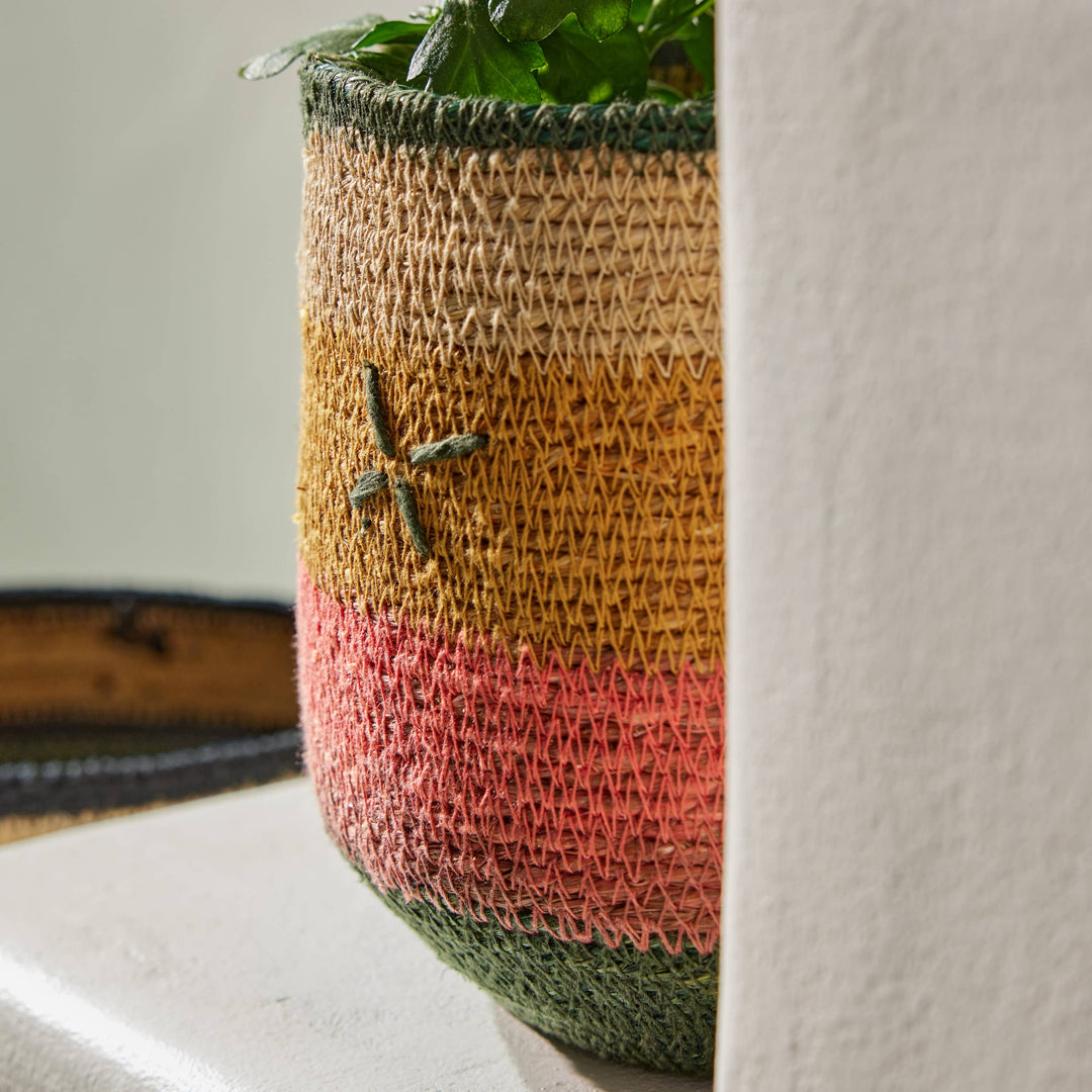 Bohemia Basket in Olive
