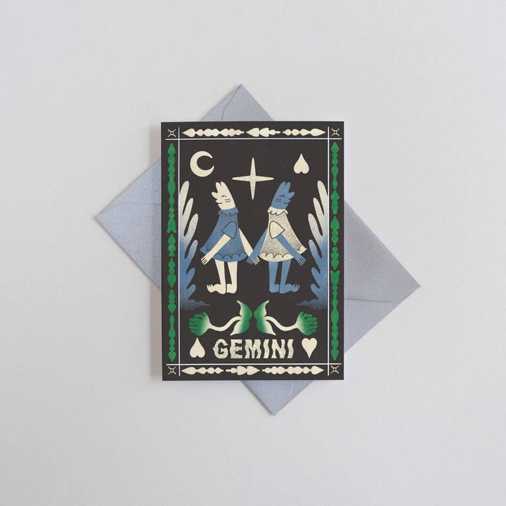 Gemini Mini Greetings Card