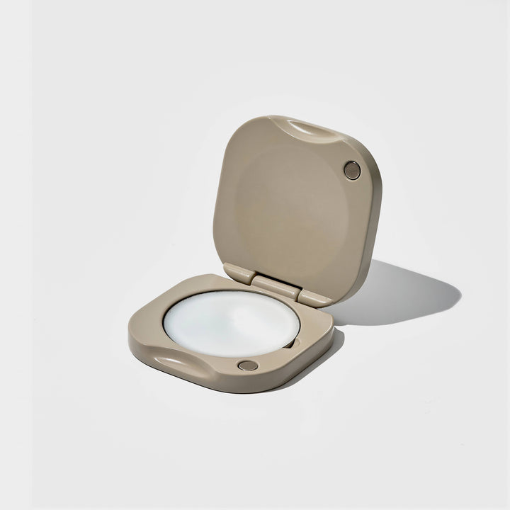 Refillable Vessel for Solid Perfume - Clay