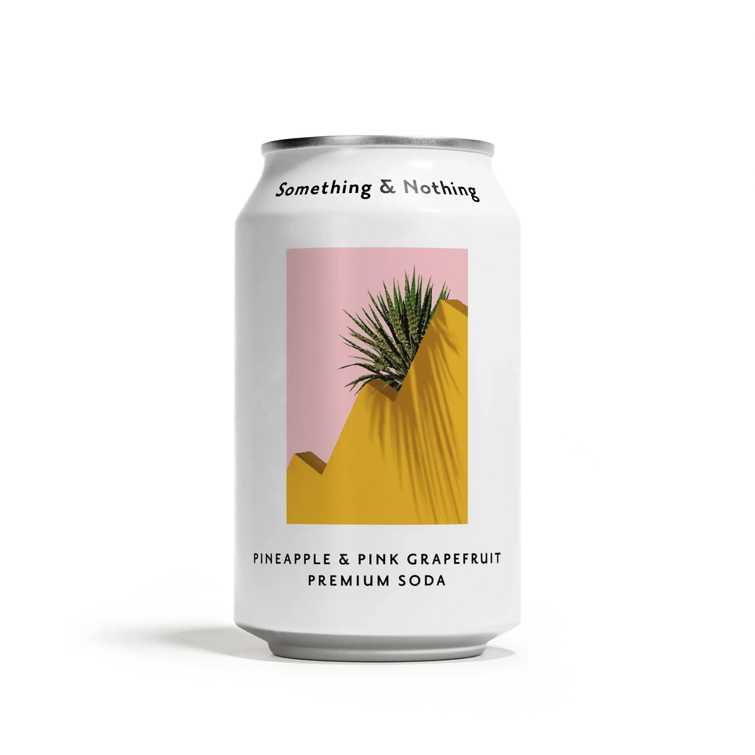 Pineapple & Pink Grapefruit Premium Soda