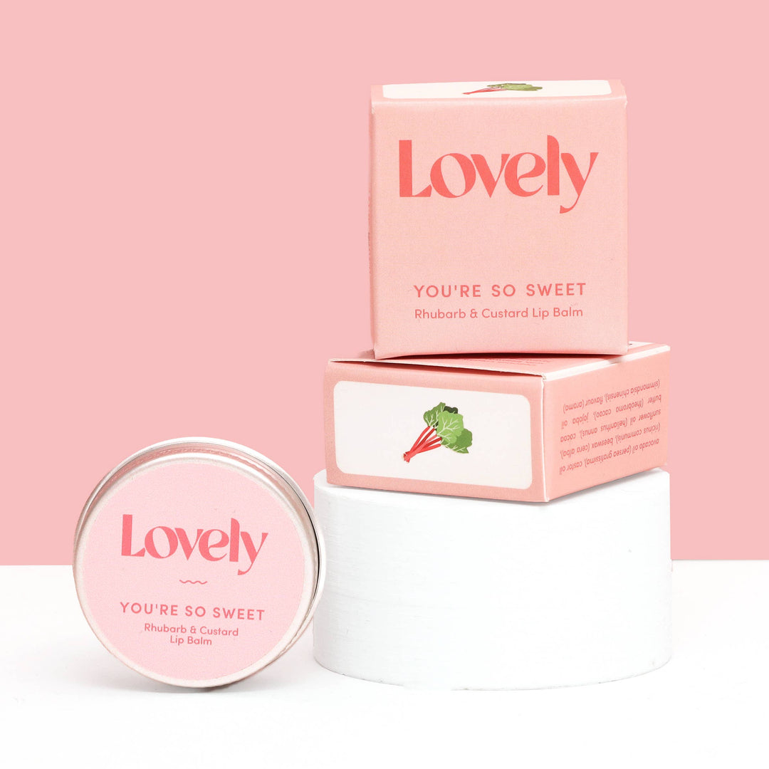 You're So Sweet - Rhubarb & Custard Lip Balm