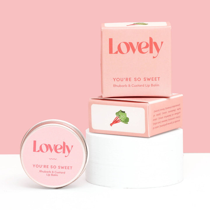 You're So Sweet - Rhubarb & Custard Lip Balm