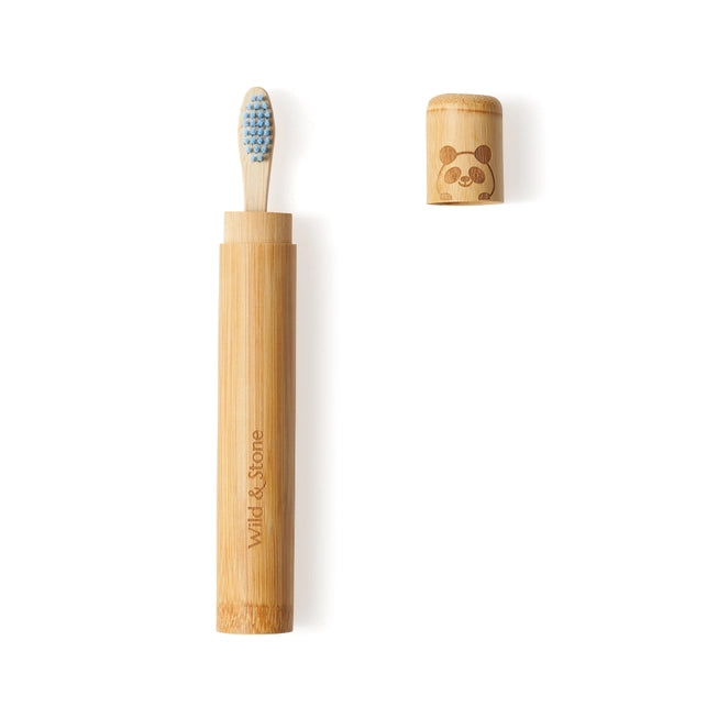 Bamboo Kids Toothbrush Case