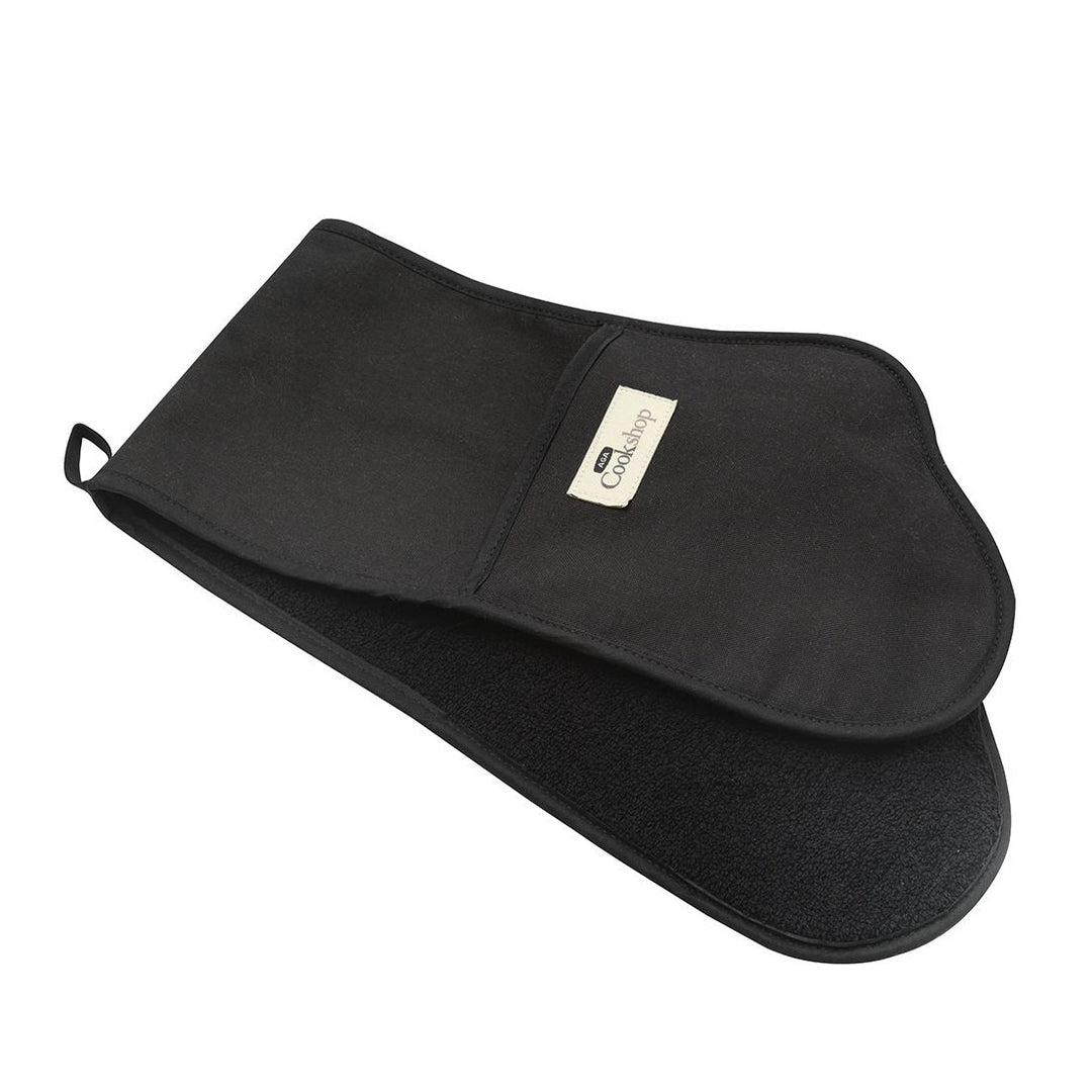 Aga Cook's Collection All Black Double Oven Glove