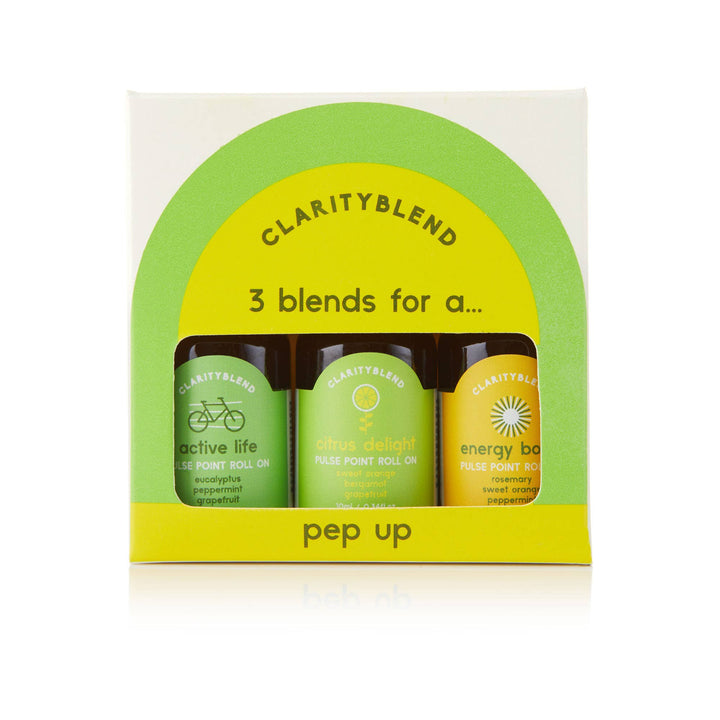Pep Up Aromatherapy Roll On Set