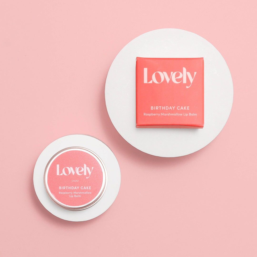Birthday Cake - Raspberry Marshmallow Lip Balm