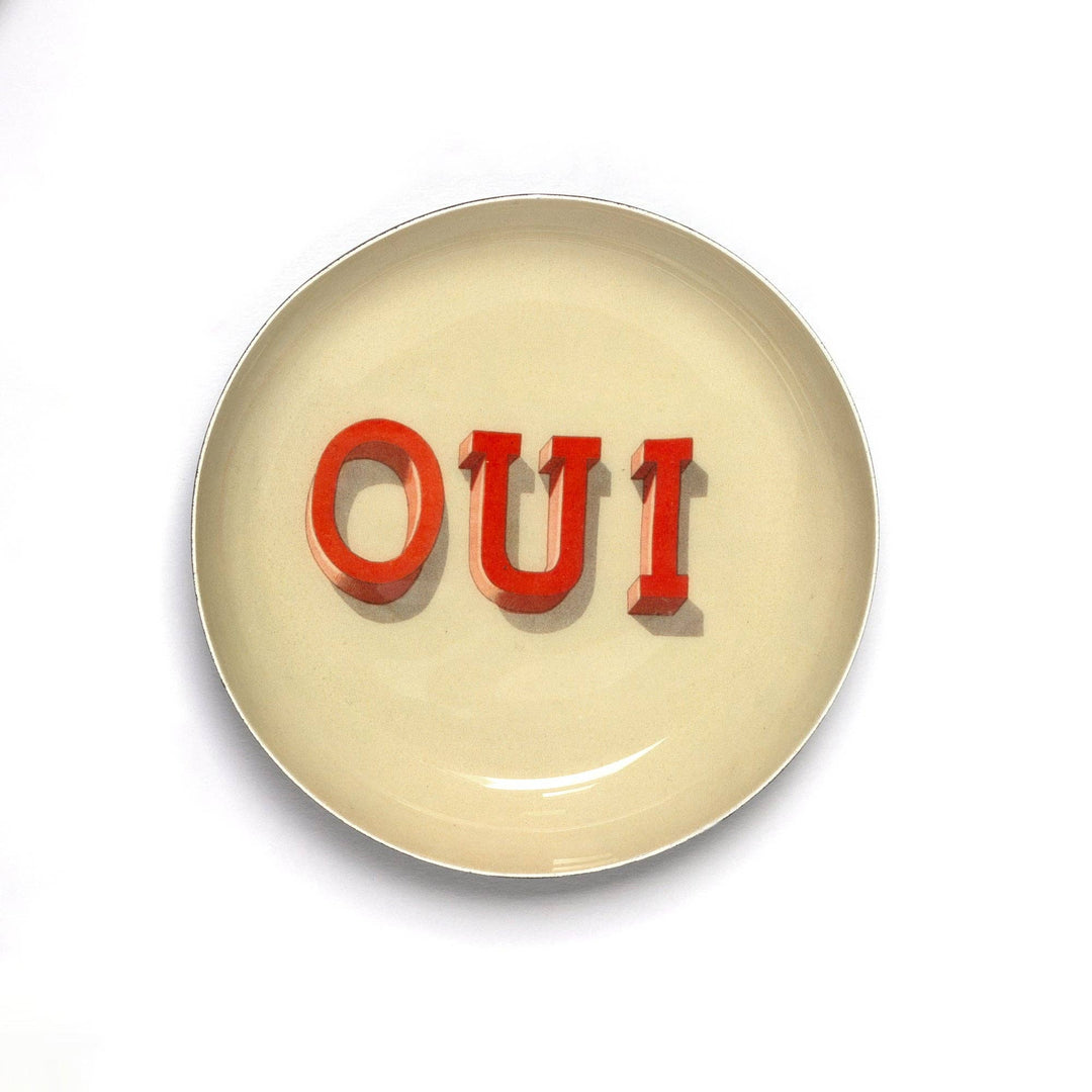 Oui Enamel Dish