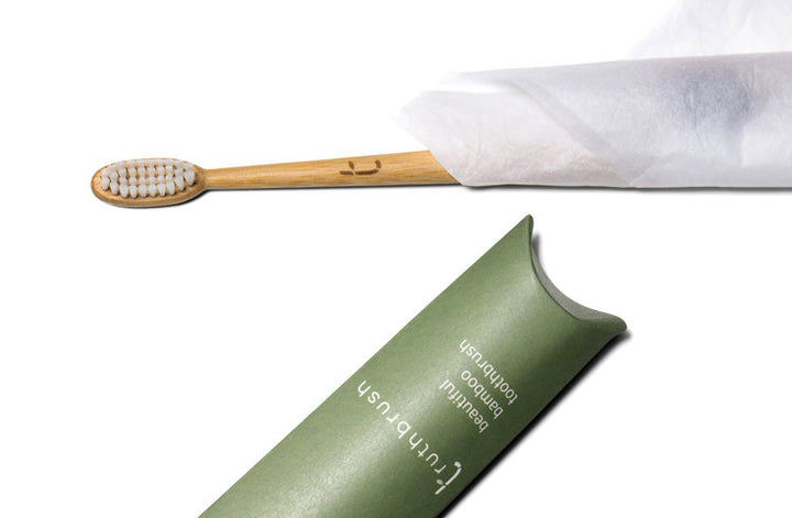Green Bamboo Toothbrush
