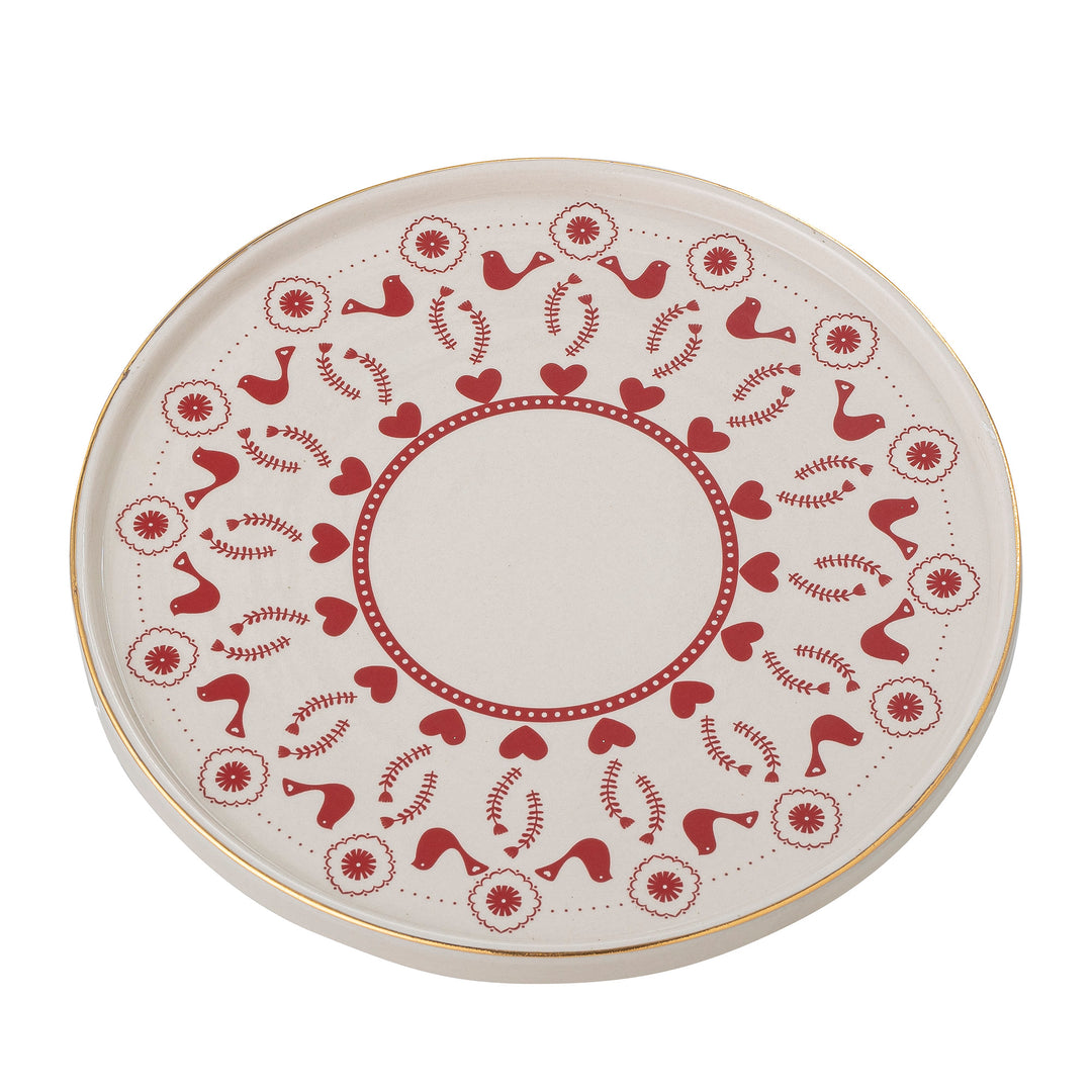 Jolly Stoneware Cake Stand