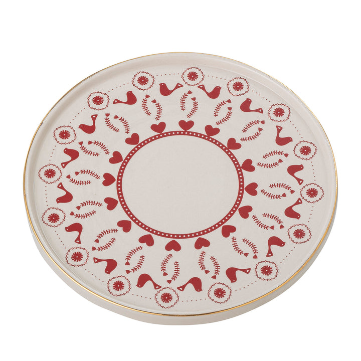 Jolly Stoneware Cake Stand