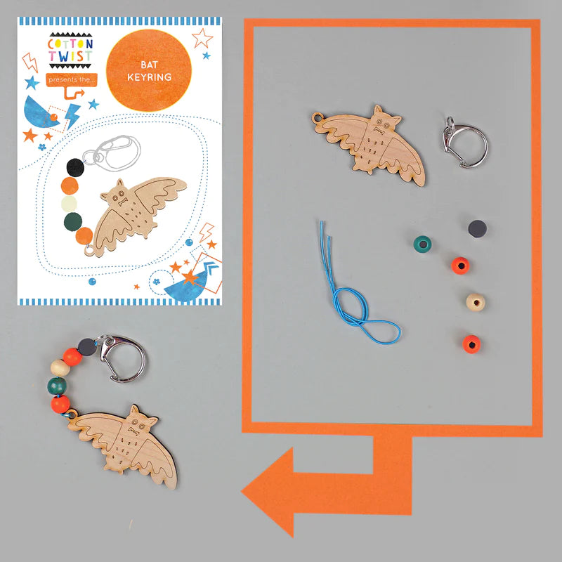 Make Your Own Bat Keyring