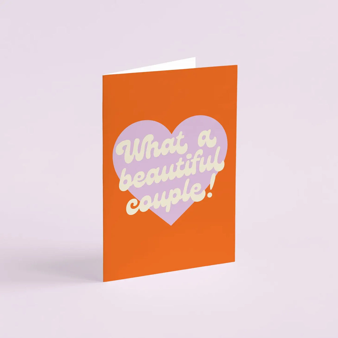 Beautiful Couple Wedding Card