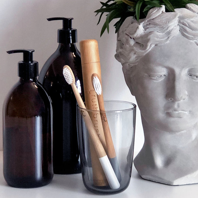 Green Bamboo Toothbrush