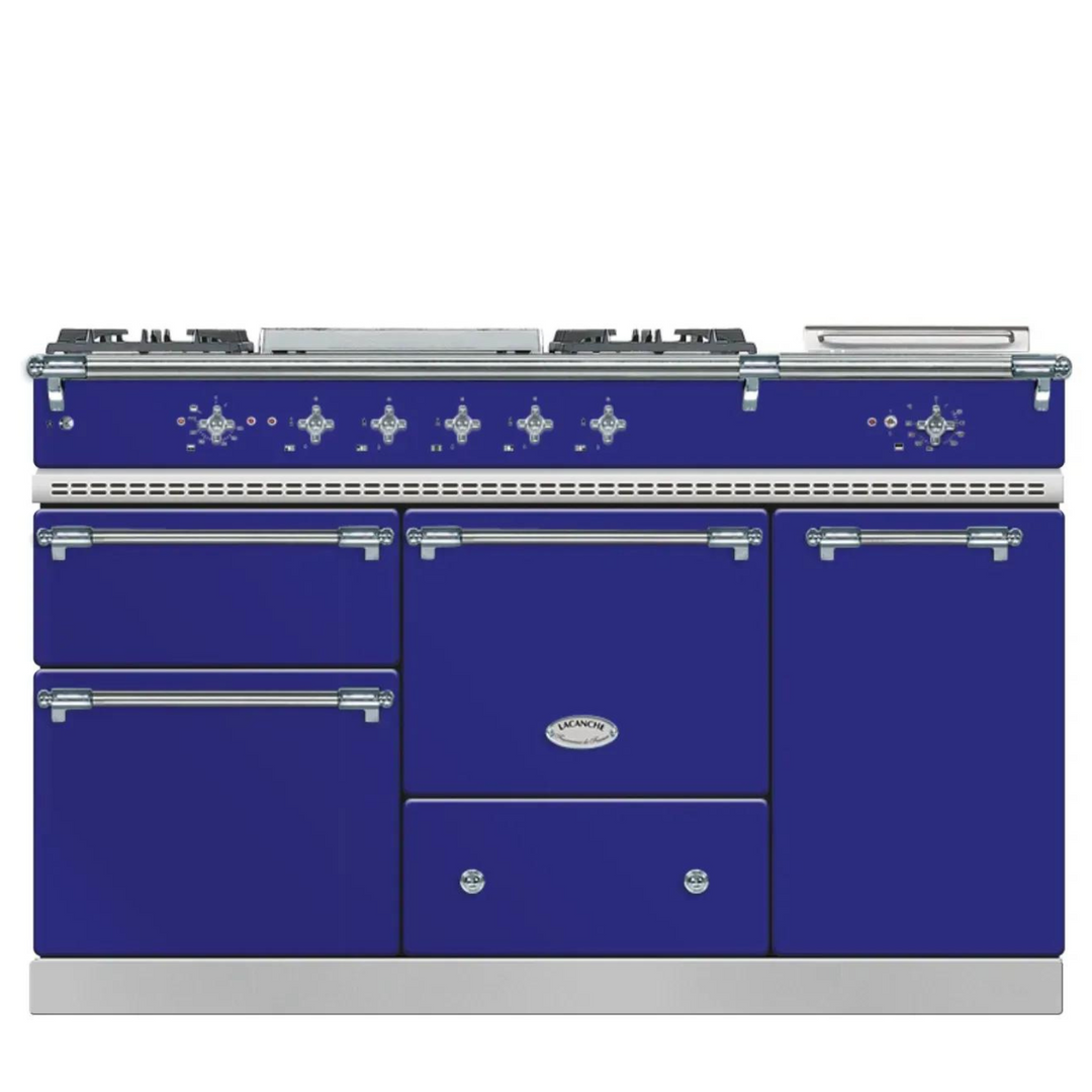 Lacanche Chemin in blue range cooker